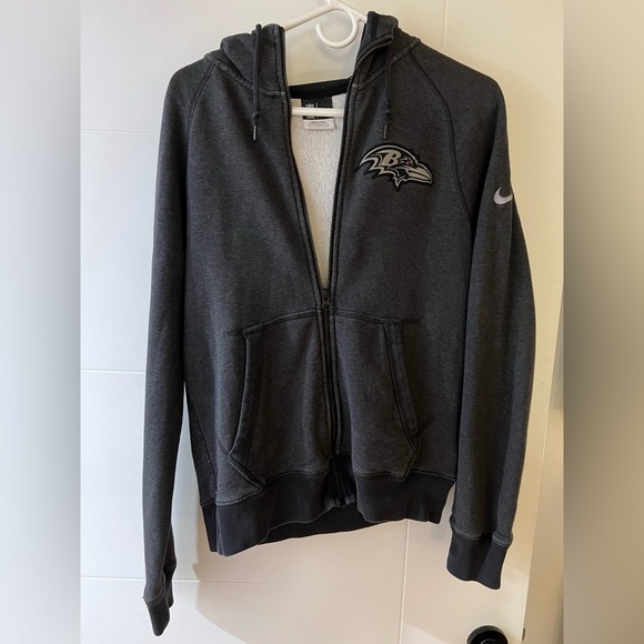 Nike Other - Ravens logo zip up Hoodie NIKE Team Apparel sweatshirt